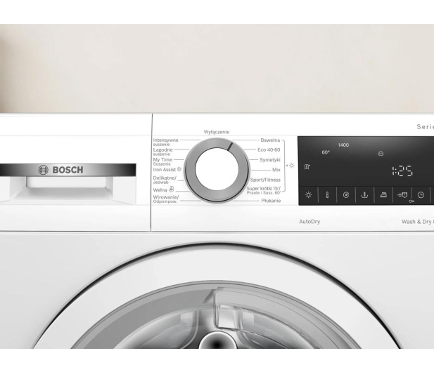 Pralko-suszarka Bosch WNA13401PL 8/5kg 1400obr SpeedPerfect AutoDry - 1034283 - zdjęcie 2